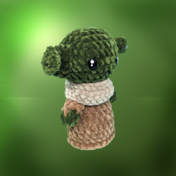 Alternative view of Baby Yoda